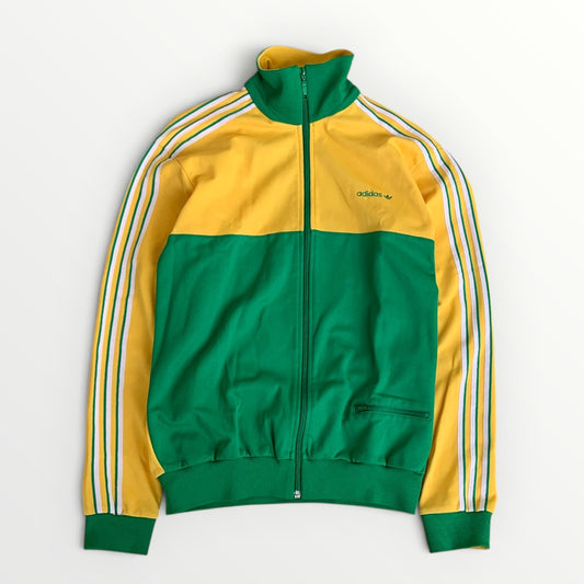 アディダス✨️トラックジャケット 緑×黄（Lsize）