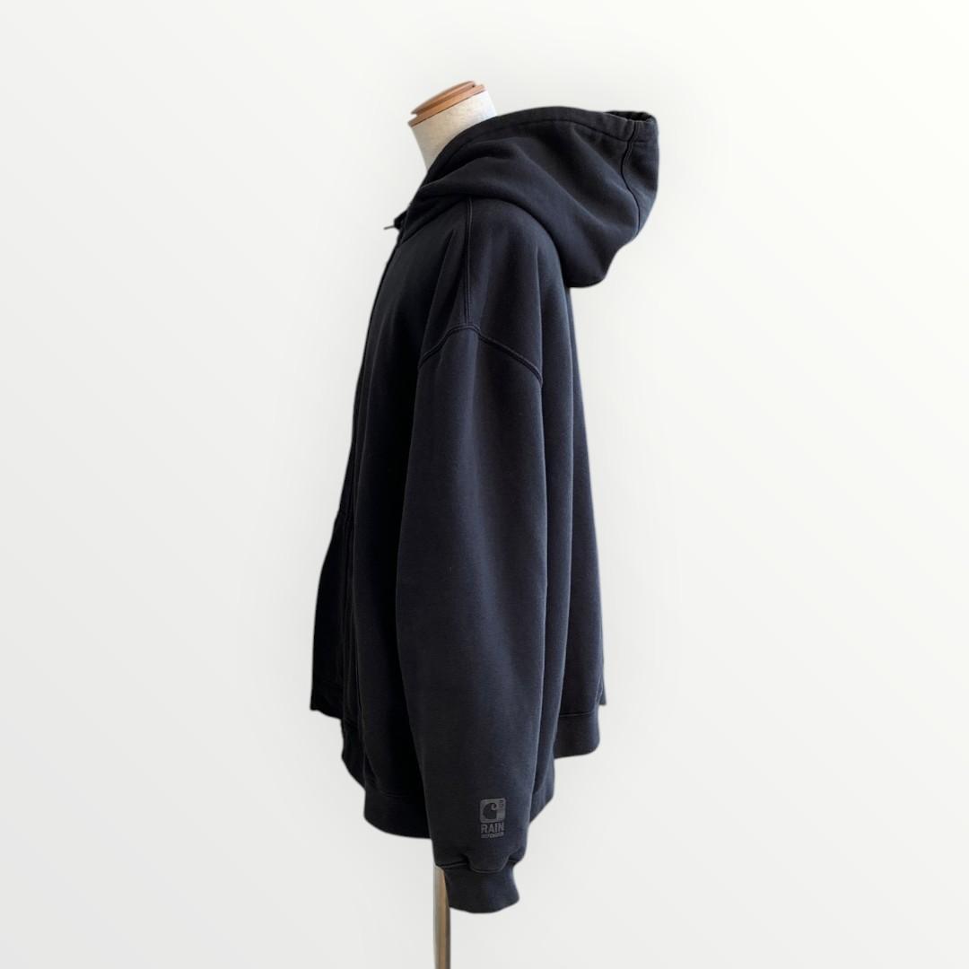 Carhartt✨️RainDefender パーカー ブラック（4XL）