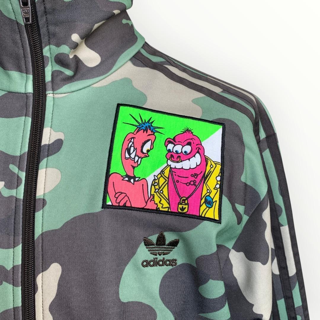 adidas×Jeremy Scott✨迷彩トラックジャケット カモ柄【Msize】