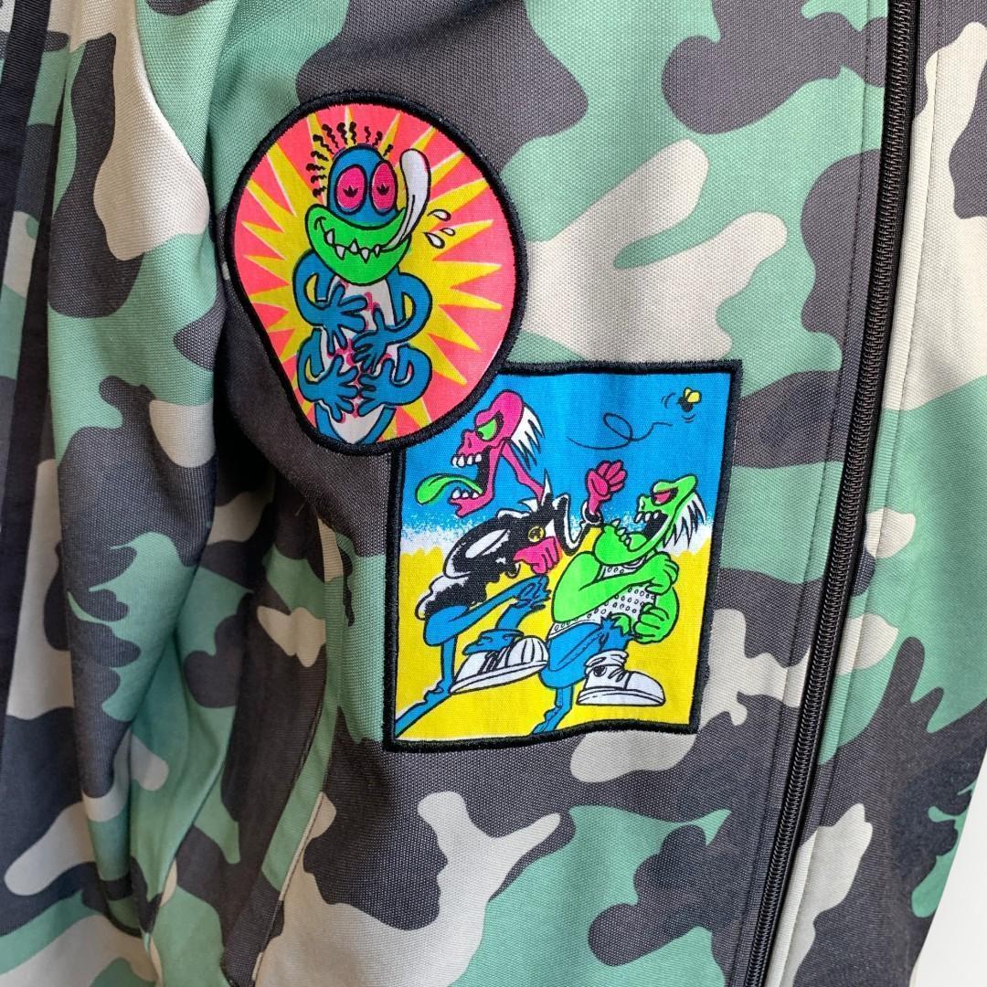adidas×Jeremy Scott✨迷彩トラックジャケット カモ柄【Msize】