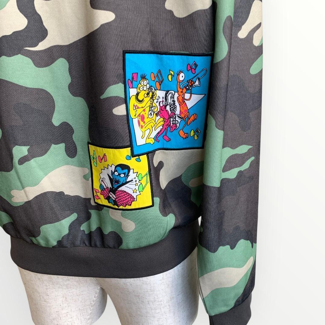 adidas×Jeremy Scott✨迷彩トラックジャケット カモ柄【Msize】