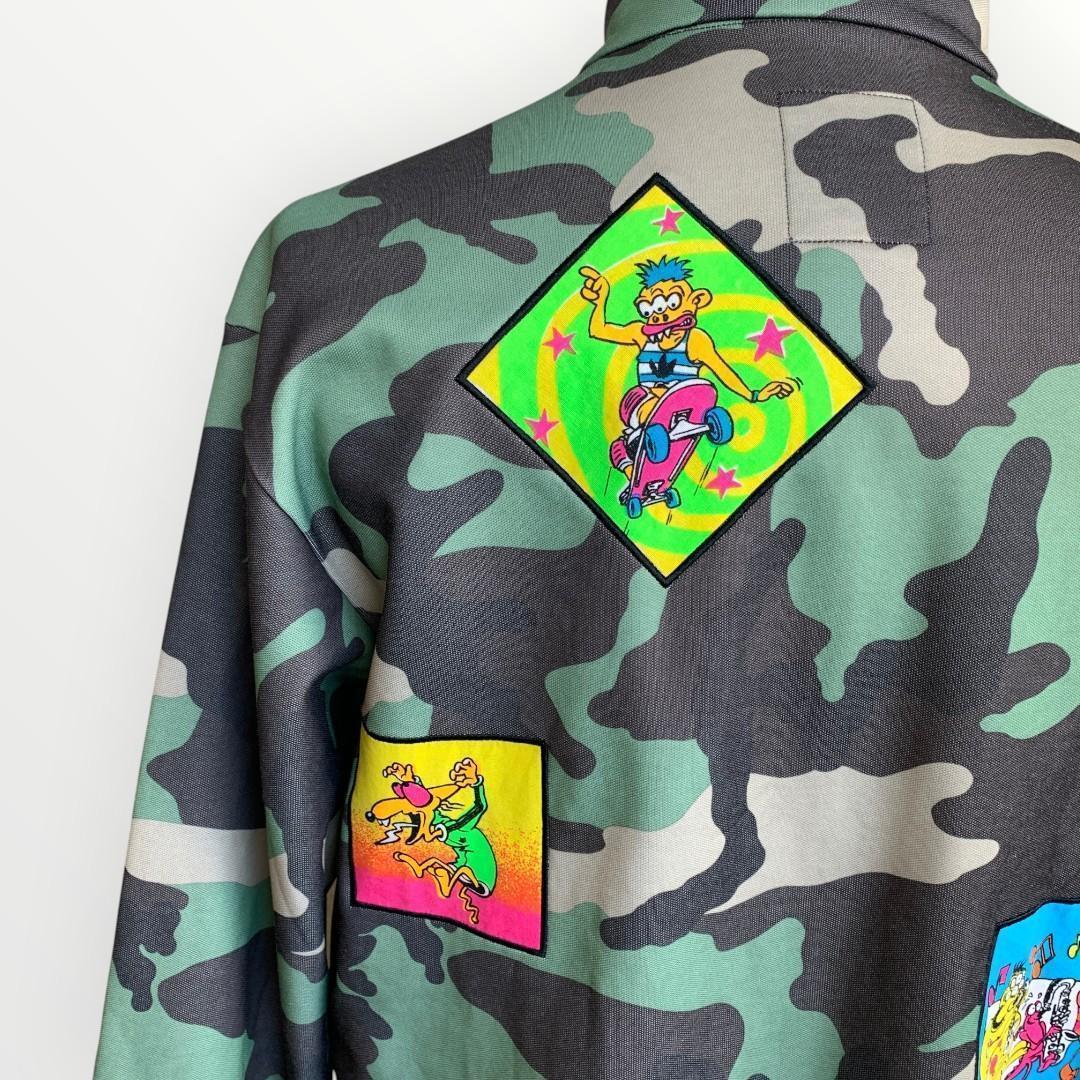 adidas×Jeremy Scott✨迷彩トラックジャケット カモ柄【Msize】