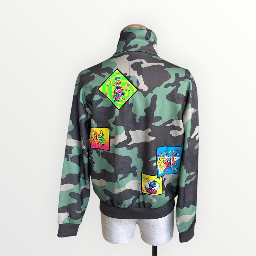 adidas×Jeremy Scott✨迷彩トラックジャケット カモ柄【Msize】